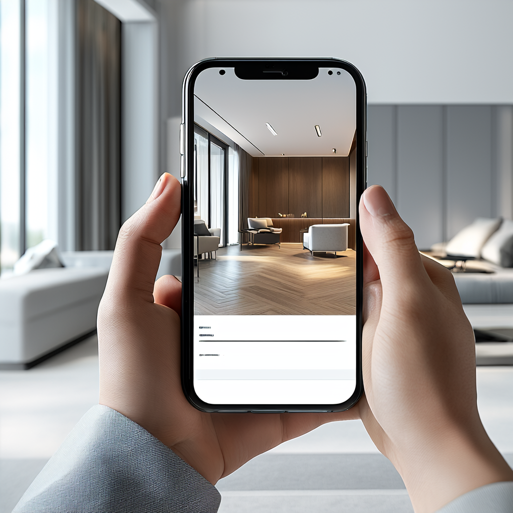 VR看房-客户通过手机进行此方案操作